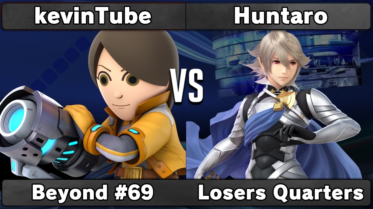 kevinTube (Mii Gunner) vs Huntaro (Corrin) | Losers Quarters | Beyond #69