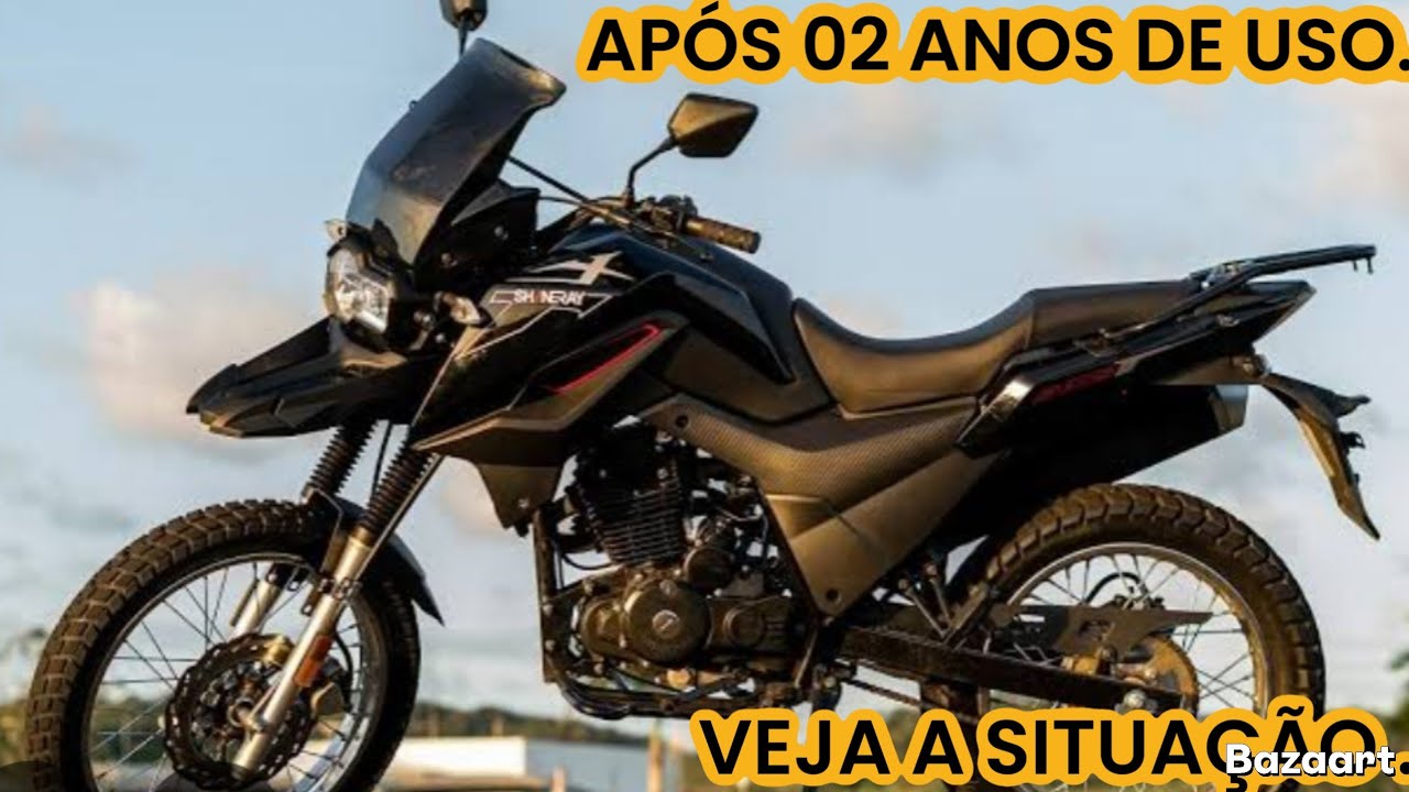 SHINERAY SHI 175CC. COMO ESTÁ APÓS 02 ANOS? PRESTA OU NAO?