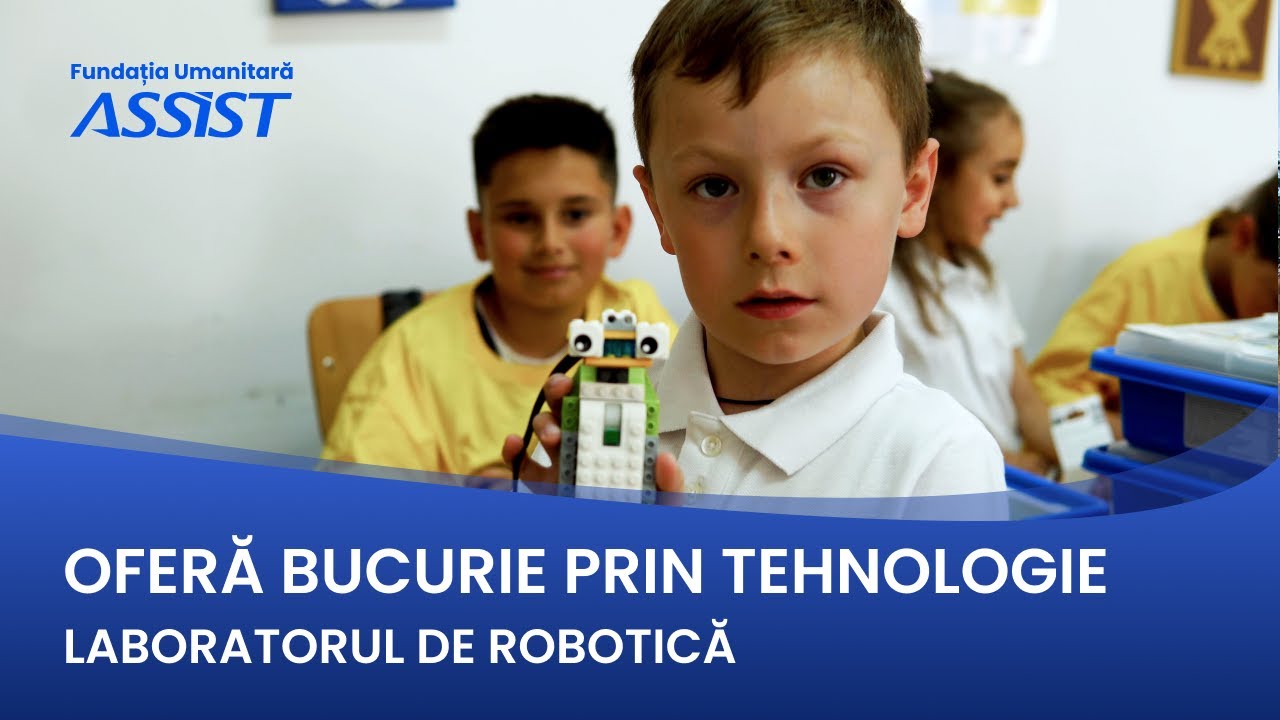 Aducem #Bucurie prin Tehnologie! Susține Laboratorul de Robotică din Ipotești