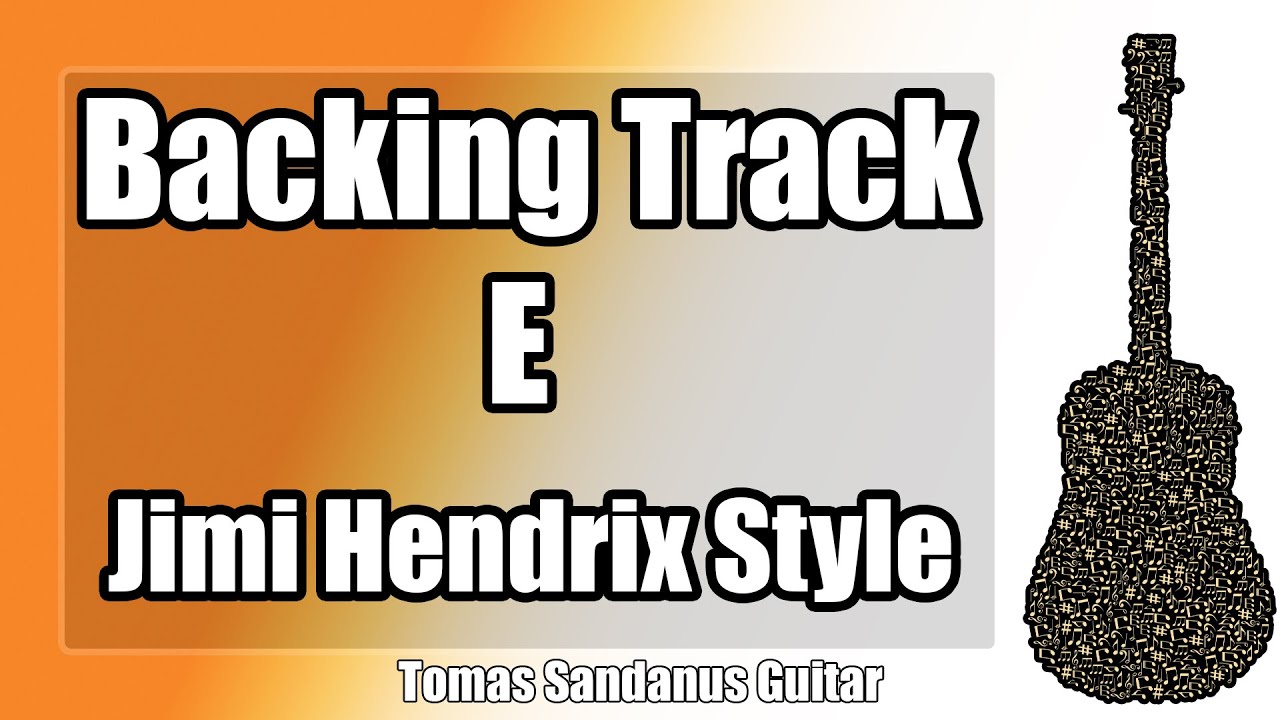 Jimi Hendrix Style Backing Track in E - 60s Fast Blues Funk Rock e7(#9) Guitar Jam Backtrack | TS 09
