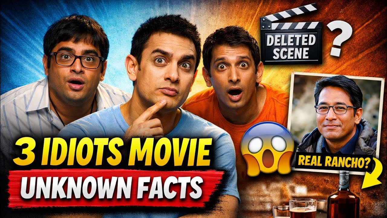 3 Idiots Movie Unknown Facts | Shocking Secrets You Didn’t Know