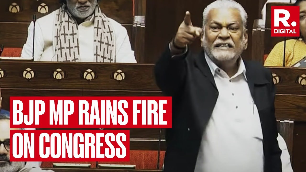 BJP MP Parshottam Rupala Rains Fire In Rajya Sabha On Oppn Over 'Insult' Of Chaudhary Charan Singh