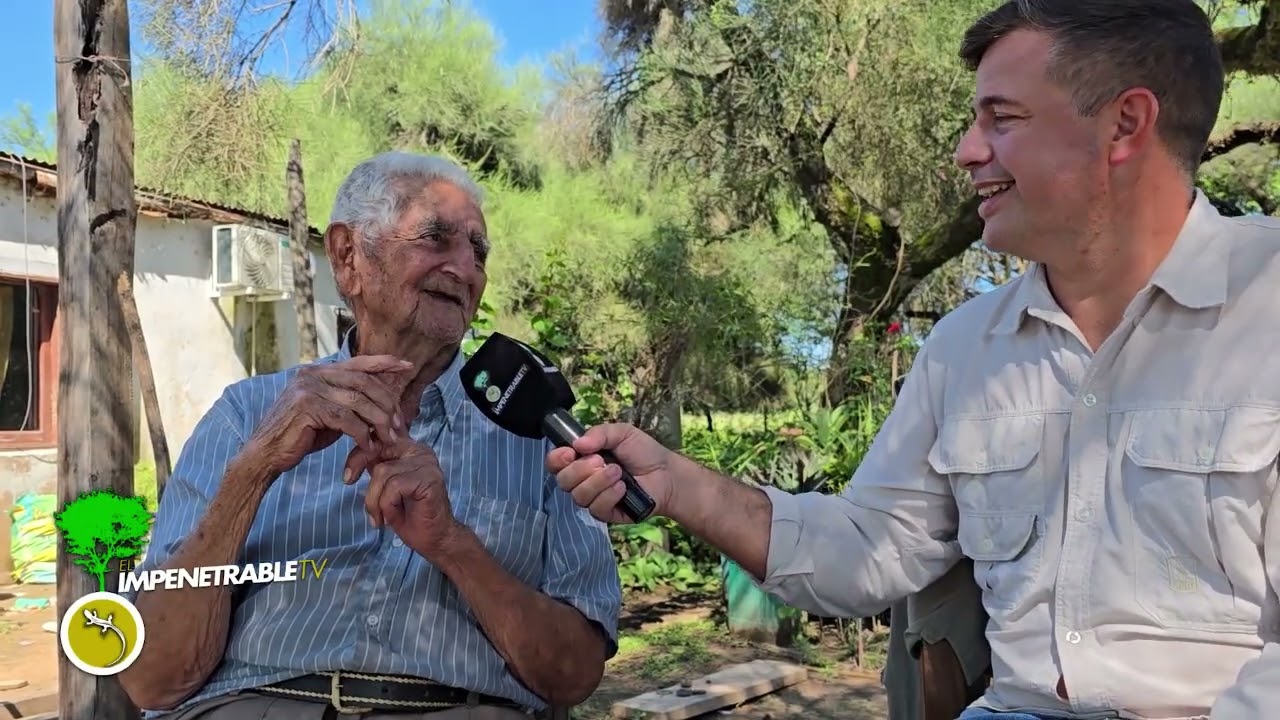 BENICIO JUAREZ, A LOS 93 AÑOS CUENTA SU VIDA EN EL MONTE IMPENETRABLE
