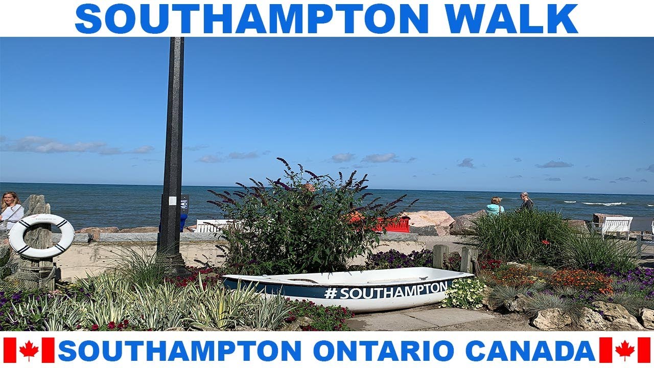 SOUTHAMPTON ONTARIO CANADA WALK