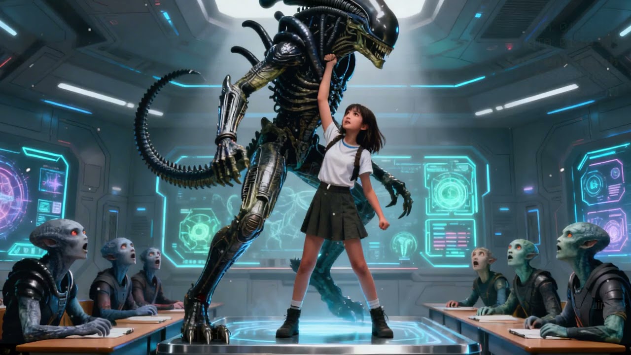 They Demanded A Proof | She Lifted the Biggest Predator in the Class   Sci Fi Story