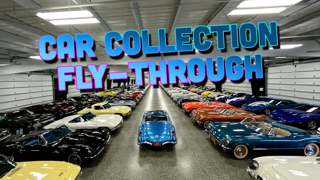 Insane Car Collection FPV Drone Fly-Through