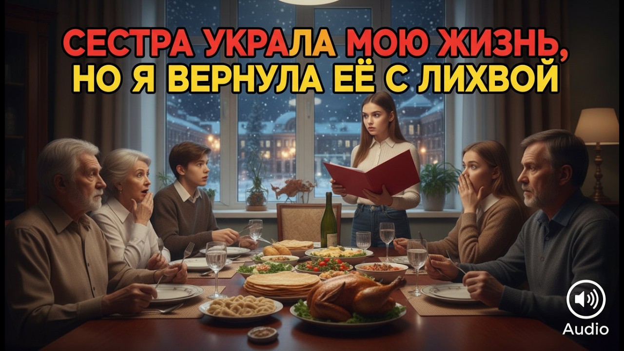 ПРЕДАТЕЛЬСТВО СЕСТРЫ НА РОЖДЕСТВО РАЗРУШИЛО СЕМЬЮ, НО РОДИЛО СИЛУ В ОТВЕРГНУТОЙ ДОЧЕРИ
