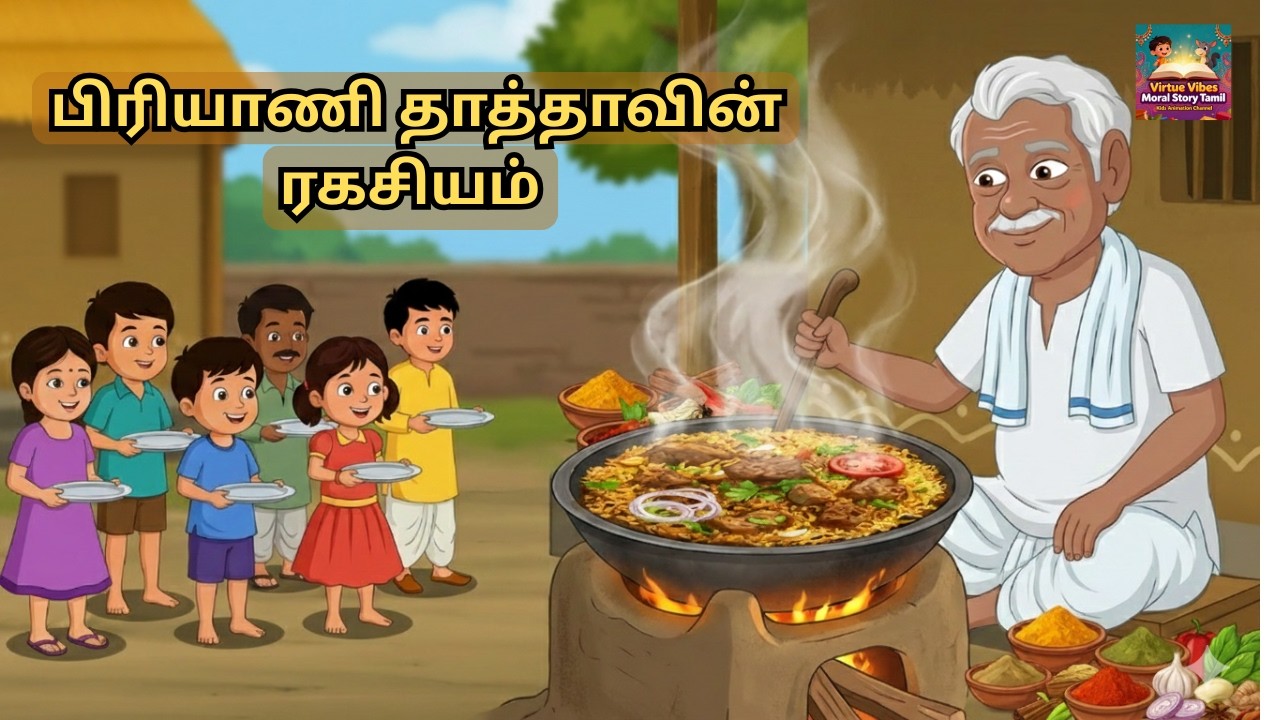காசி தாத்தாவின் ரகசிய பிரியாணி! 🌿 மசாலாவில் ஒளிந்திருந்த உண்மை! | Tamil Moral Stories
