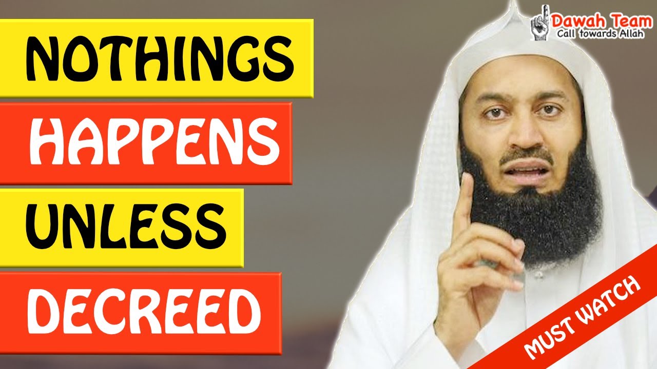 🚨NOTHING HAPPENS UNLESS DECREED BY ALLAH🤔