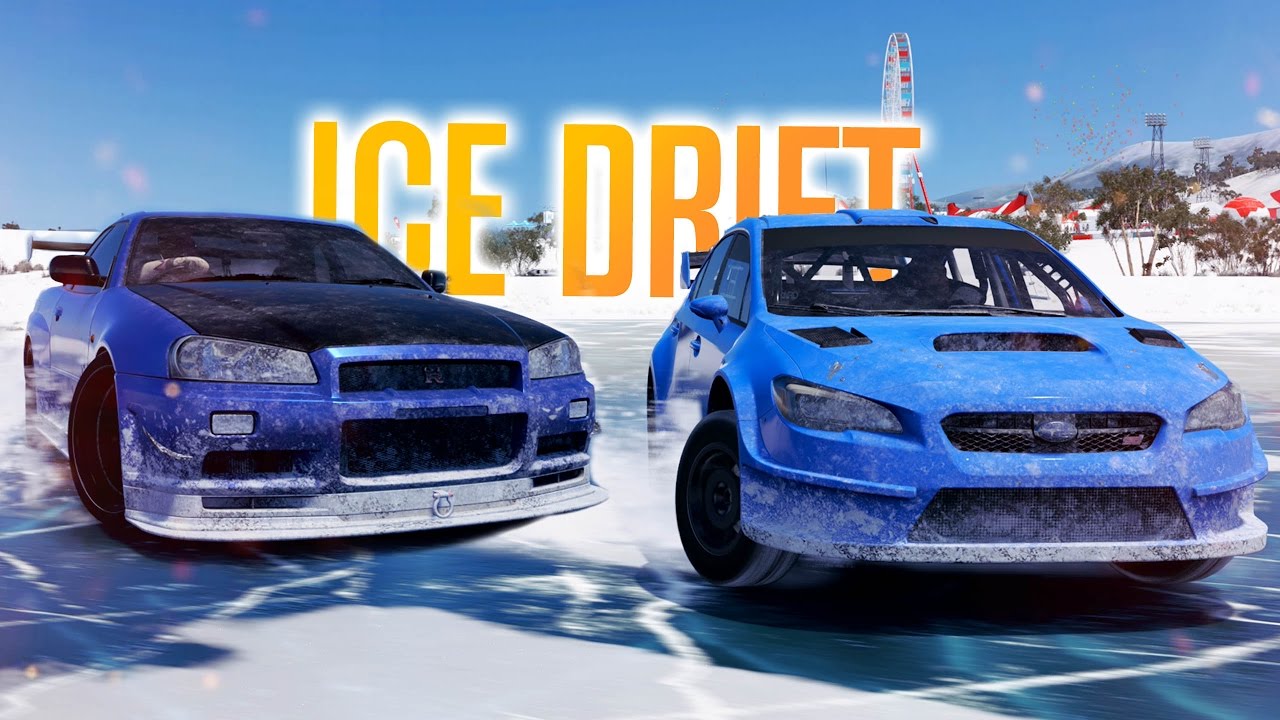 ICE DRIFTING & BARN FIND | Forza Horizon 3 Blizzard Mountain w/ The Nobeds