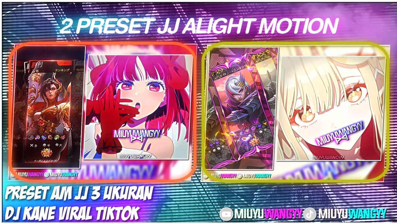 2 PRESET ALIGHT MOTION || DJ AKU CUMA MAUKAN KAMU , DJ HATI MU MENDUA😝🤘