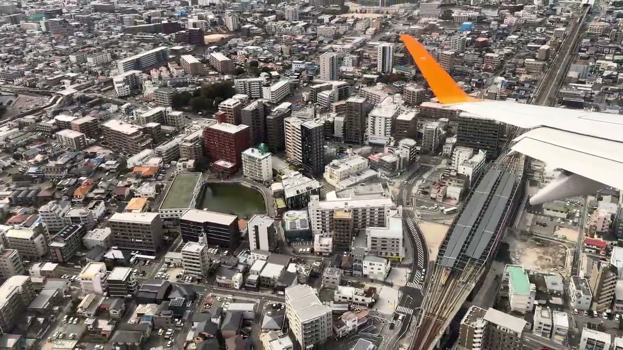 20260315 FDA504 福岡空港着陸