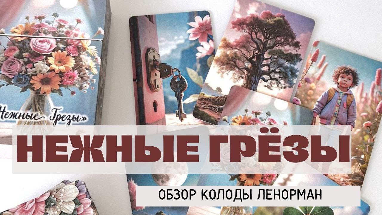 НЕЖНЫЕ ГРЕЗЫ ОБЗОР КОЛОДЫ #ленорманонлайн