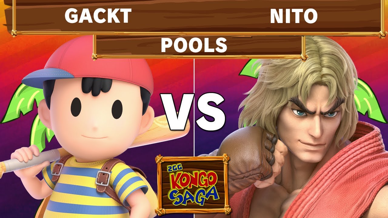 Kongo Saga - R2G | Gackt (Ness) Vs Nito (Ken) Winners Pools - Smash Ultimate