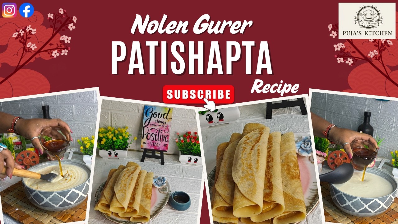 Nolen Gurer Patishapta Recipe