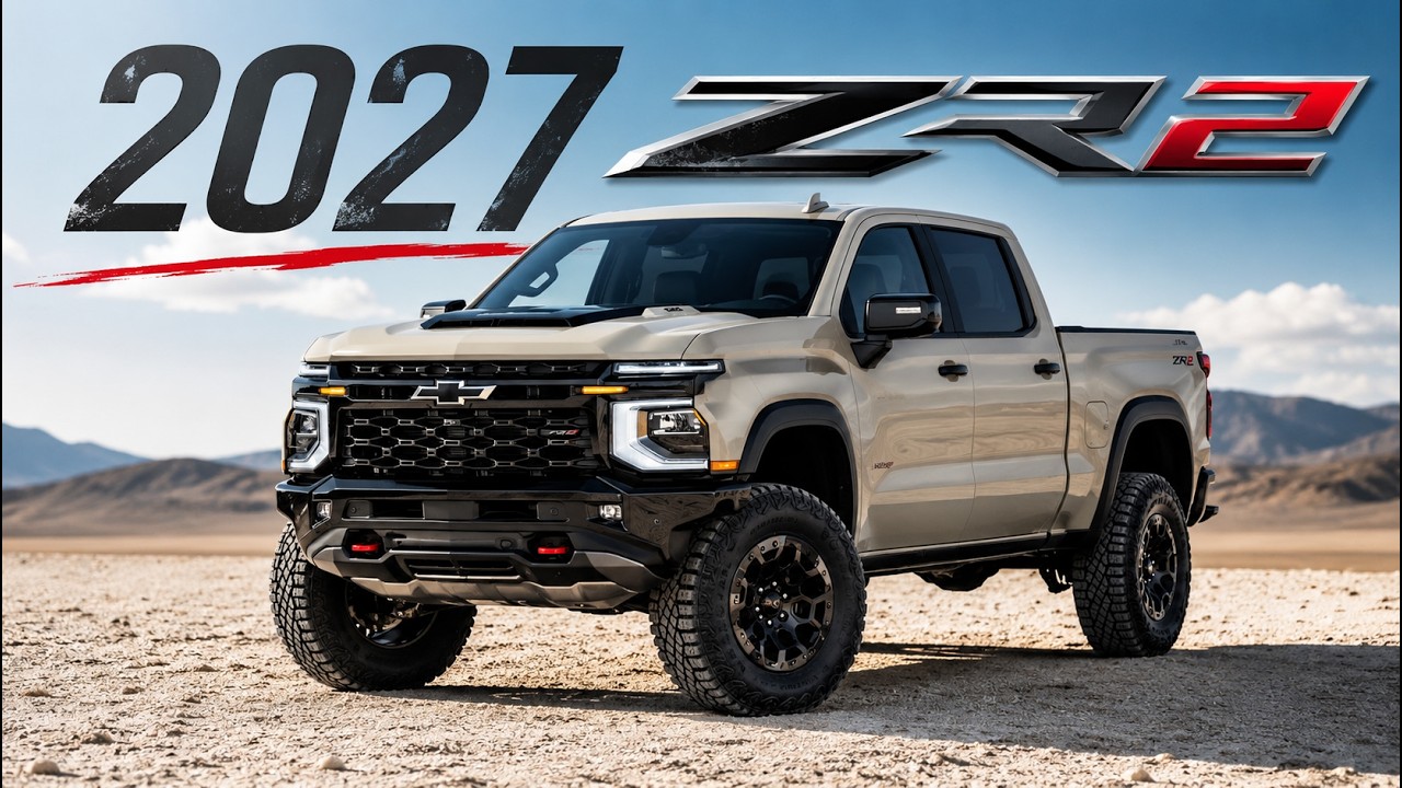 Chevrolet Silverado ZR2 2027 года получил масштабное обновление