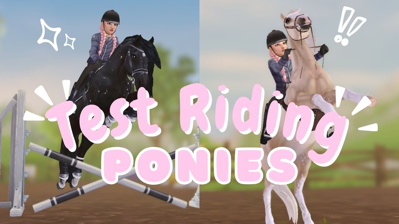 Test Riding Ponies ✨ Getting Chased, Spending Money & Falling Love || SSO RRP