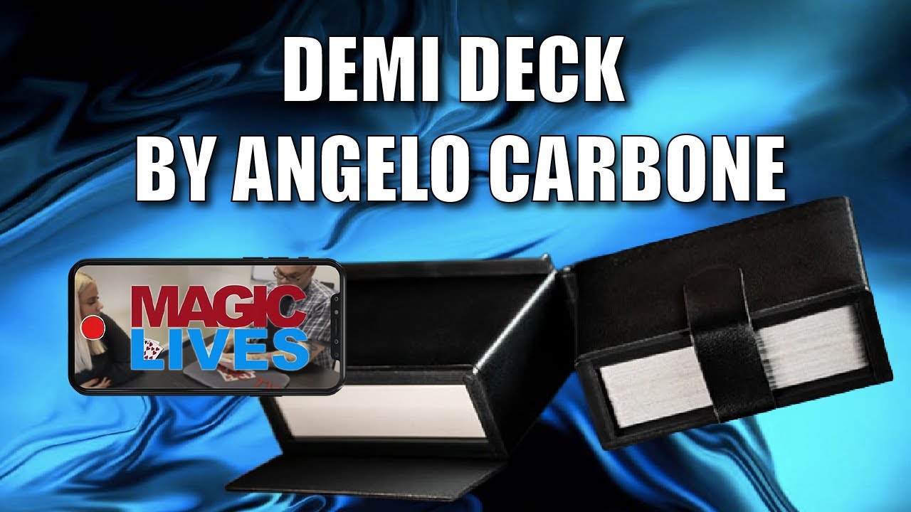 Demi Deck Card Find by Angelo Carbone | Sawing A Deck In Half
