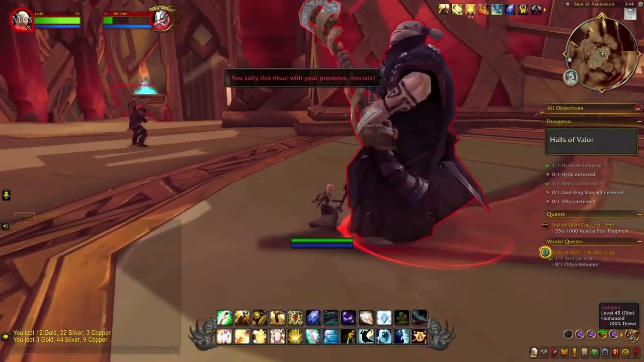 WoW Legion - Halls of Valor