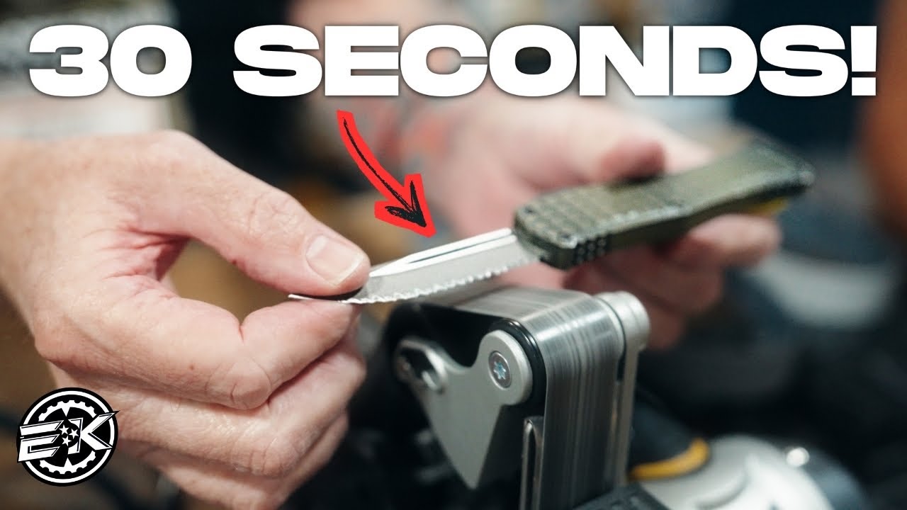 You're Sharpening Serrated Knives Wrong (How to Actually Do It)