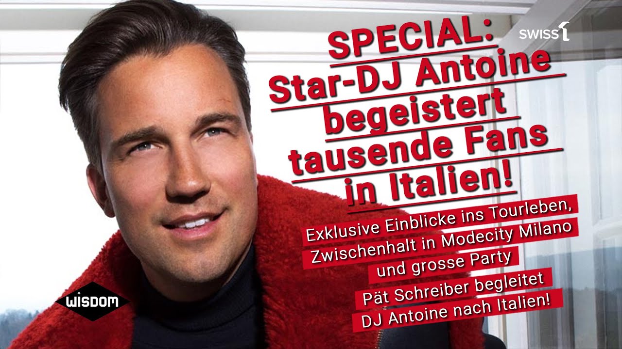 Star-DJ Antoine & Pät Schreiber Roadtrip nach Italien | DJ Antoine im exklusiv-Interview 2019