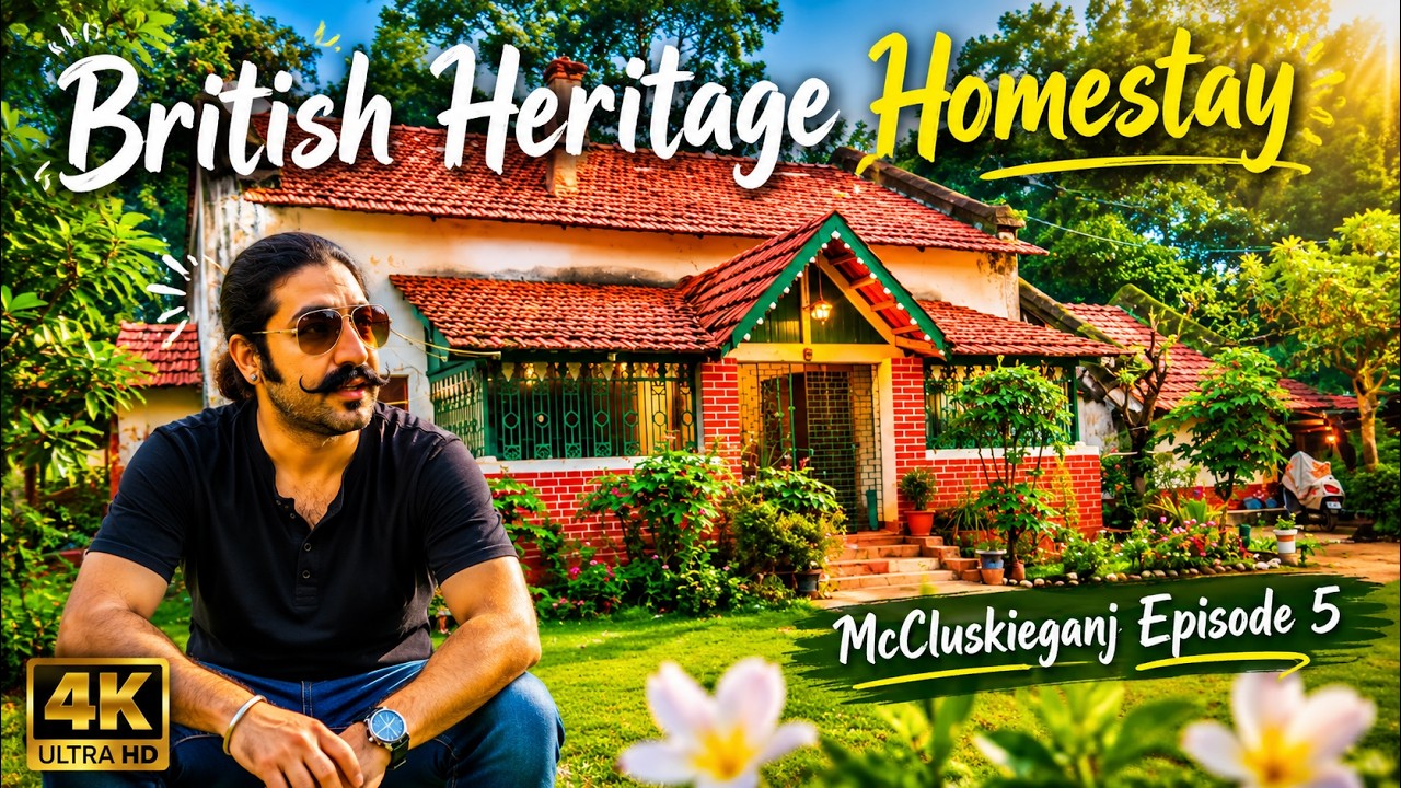 Where to Stay in McCluskieganj - Anglo Indian British Bungalow, Jharkhand - McCluskieganj Episode 5