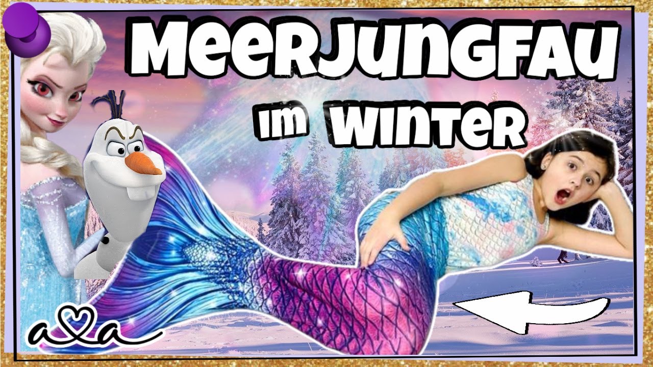 AVA wird zur MEERJUNGFRAU 🧜🏻‍♀️ im WINTER ❄️ durch VERZAUBERTES KOCHBUCH 🍴 Alles Ava