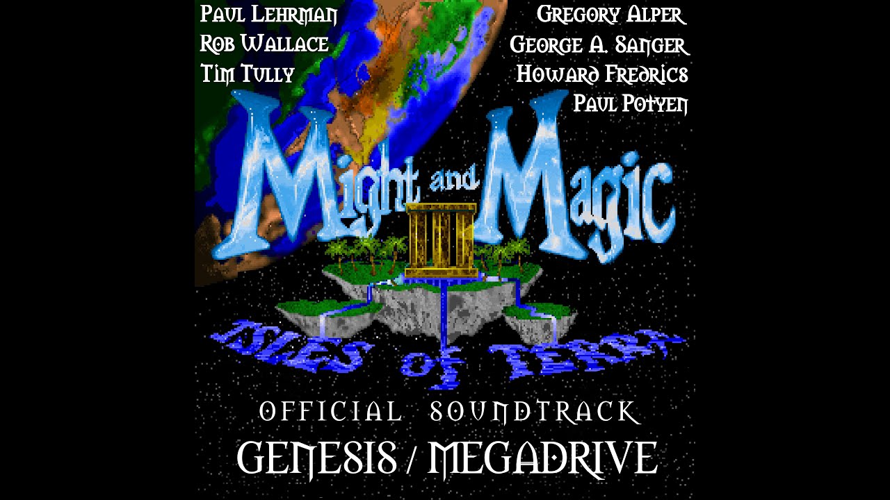 303 Town Inn (real Genesis/Mega Drive) Might and Magic III:Isles of Terra Soundtrack Music OST
