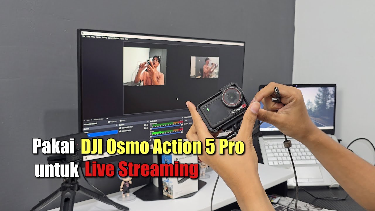 Cara Menjadikan DJI Osmo Action 5 Pro Sebagai Webcam untuk Live Streaming di OBS, YouTube TikTok