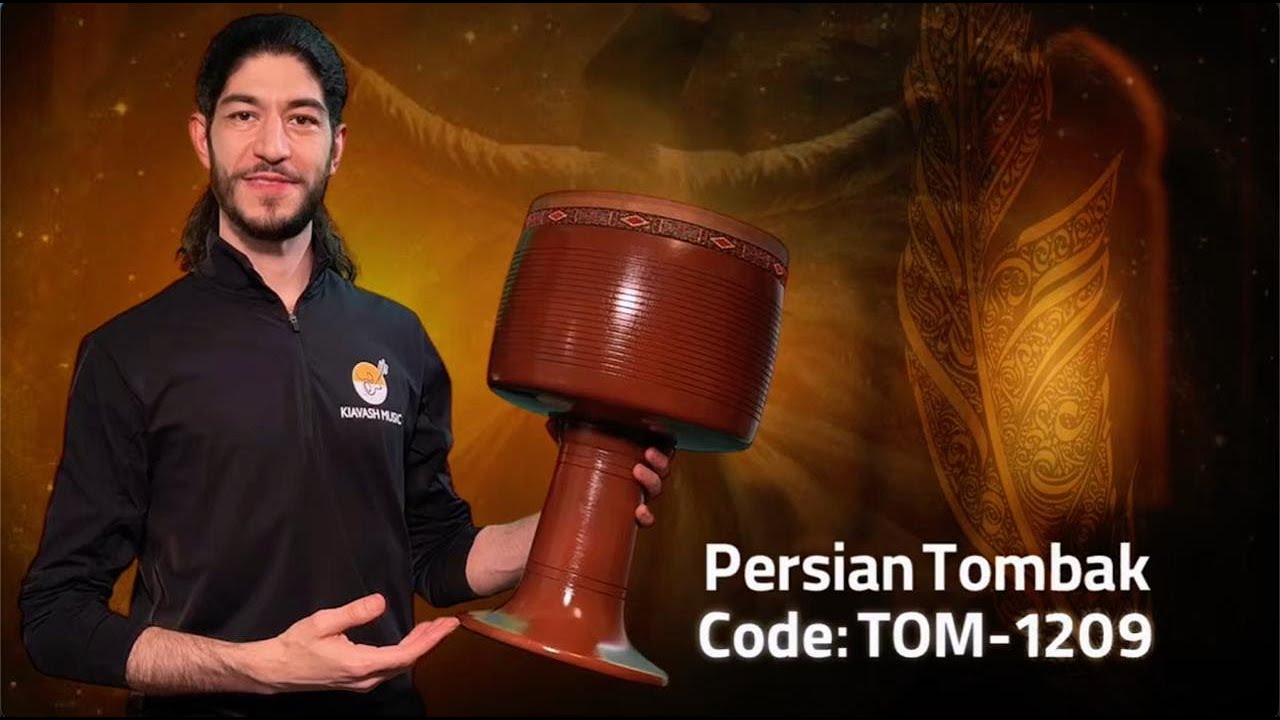 Persian Tonbak (Tombak, Dubeck) Sound Demo | Kiavash Music TOM-1209