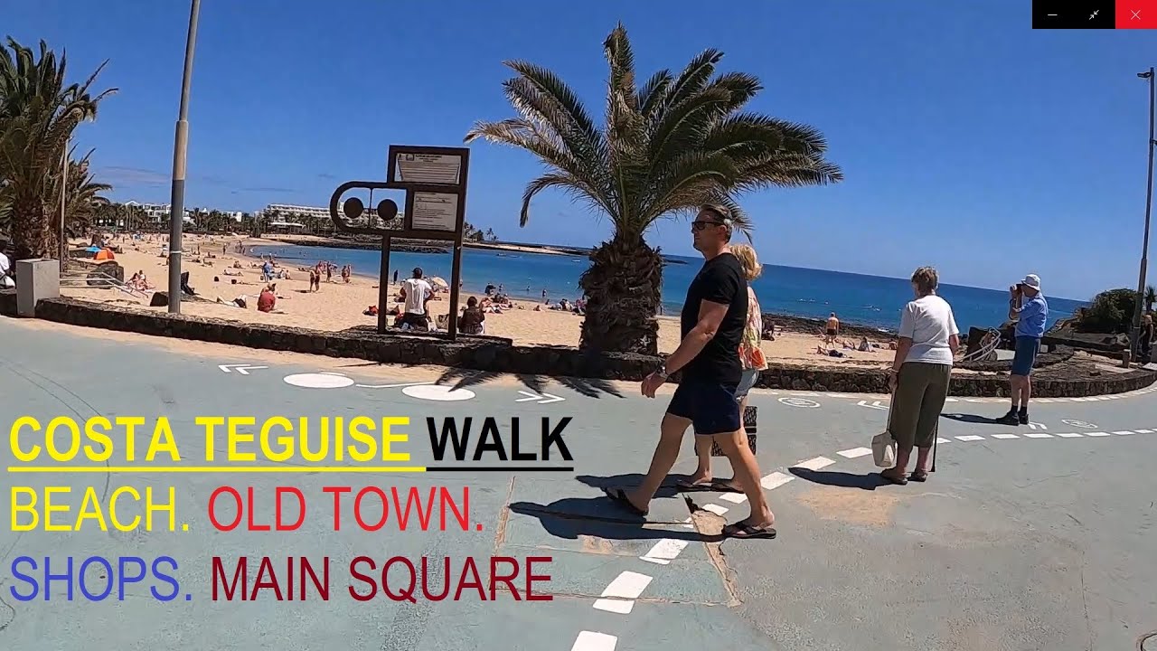 Costa Teguise Lanzarote Walk 2022