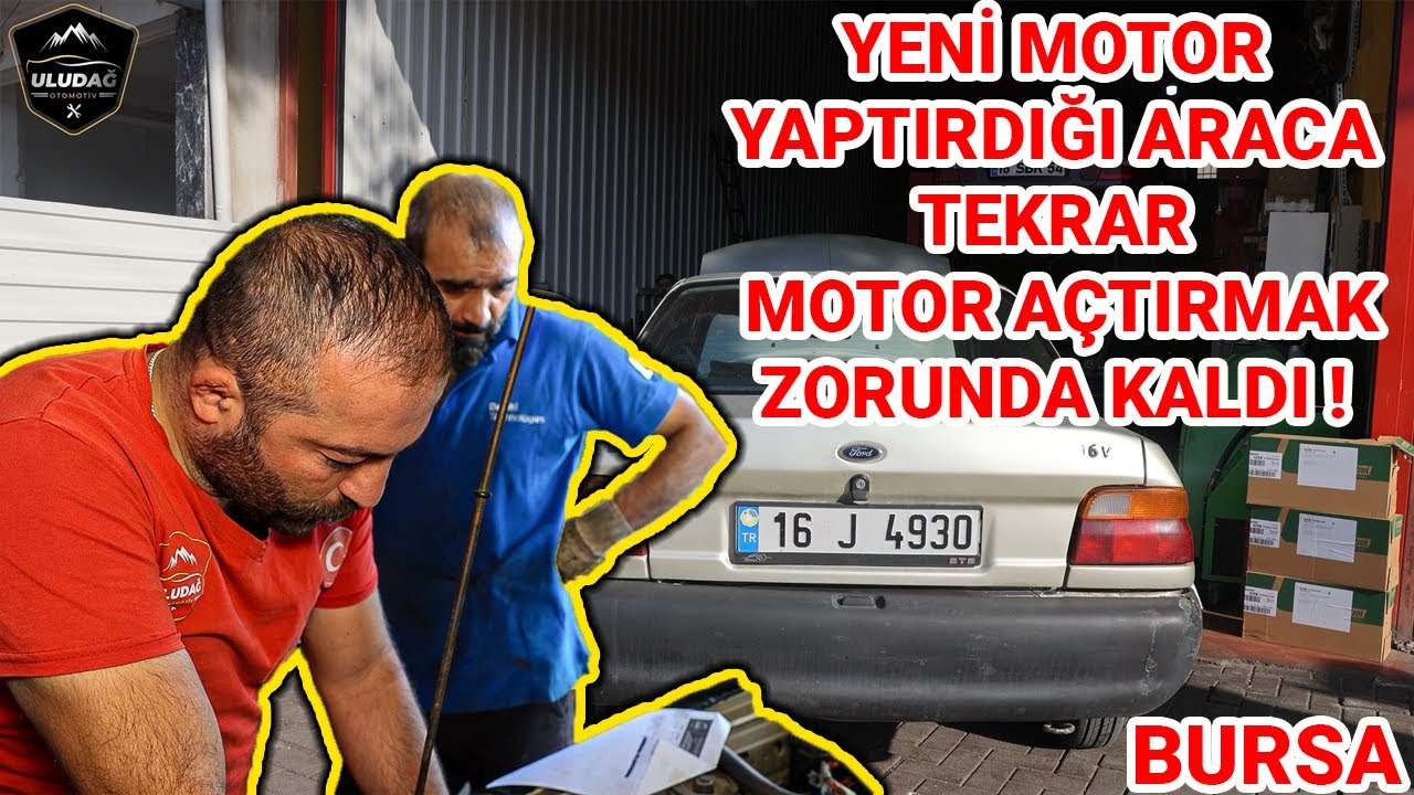 1.6 MOTOR ARABAYA 1.4 MOTOR SİLİNDİR KAPAĞI TAKMIŞLAR! (Ford Escort 1.6 Motor Silindir Kapak Conta)