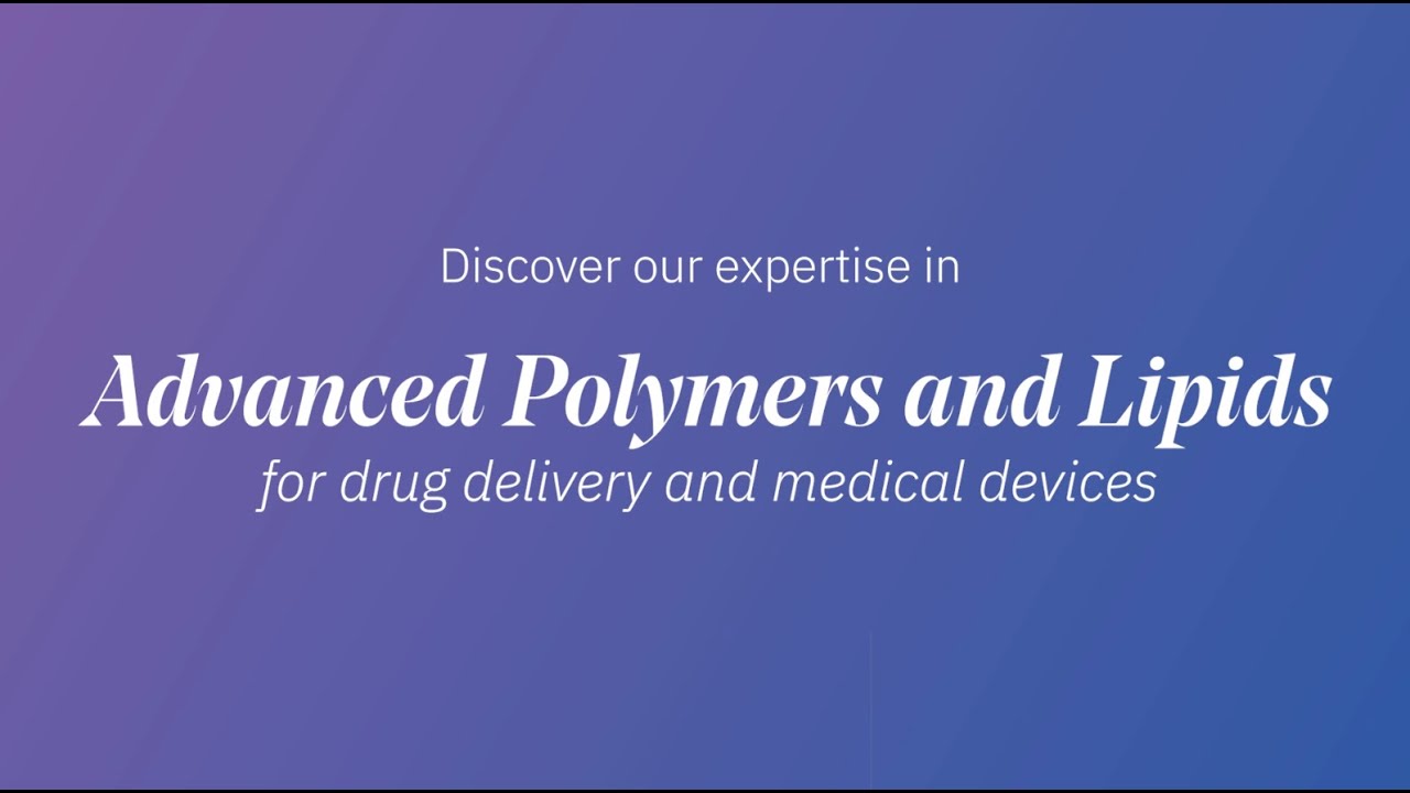 Advanced Polymers and Lipids for drug delivery and medical devices - Seqens