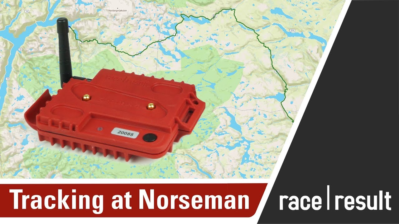 race|result Track Box at the Isklar Norseman Xtreme Triathlon