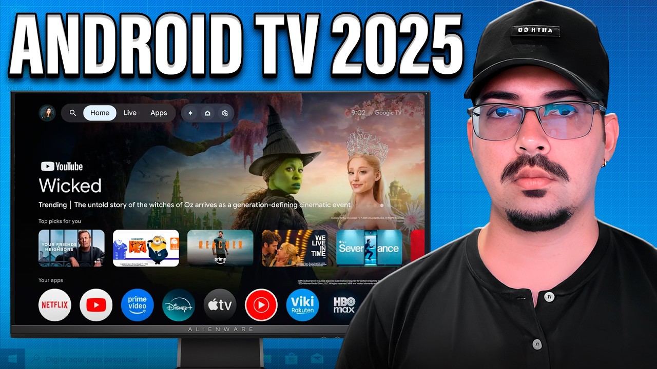 ANDROID TV PC 2025: RODA TUDO! Streaming, Aplicativos, Jogos e MUITO MAIS! 🎮🔥