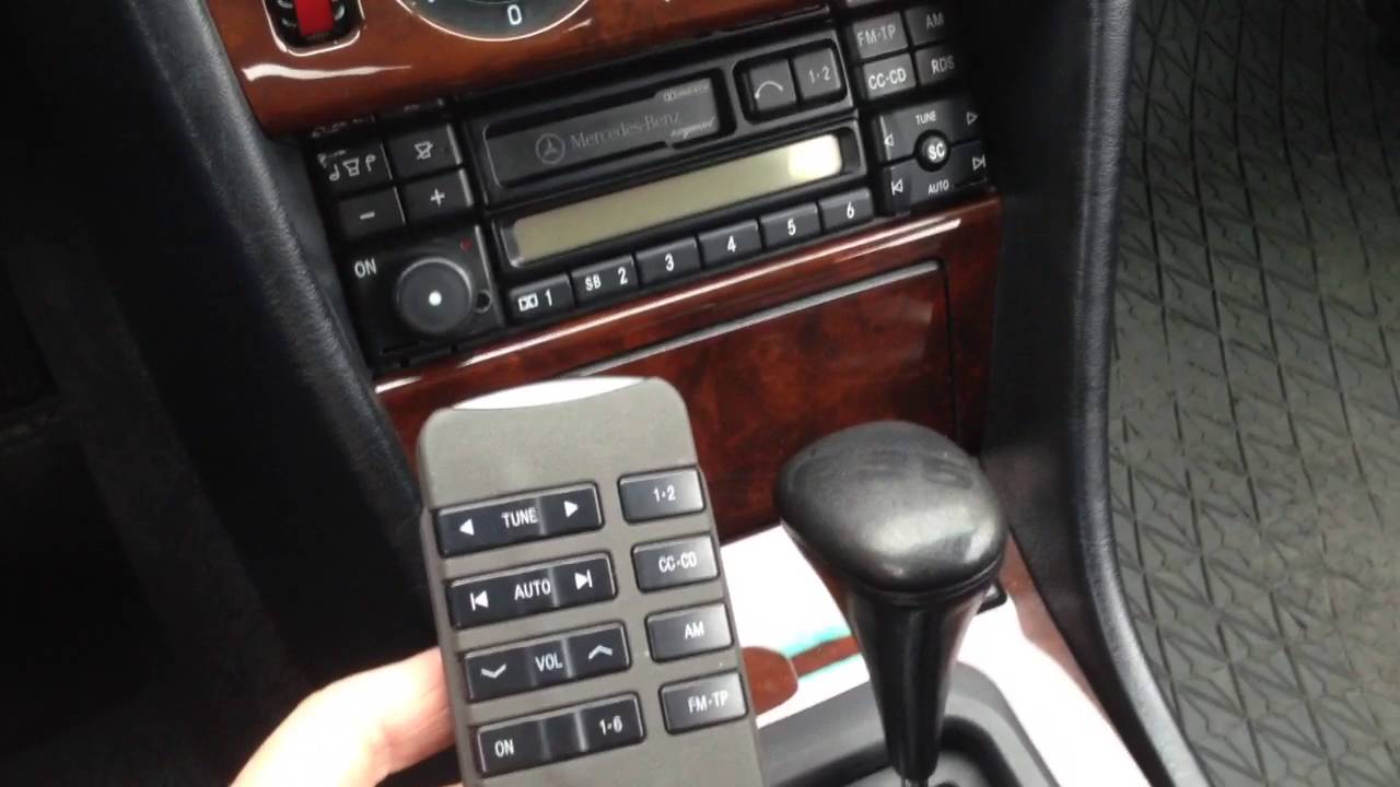 Пульт дистанционного управления Becker exquisit Mercedes w124