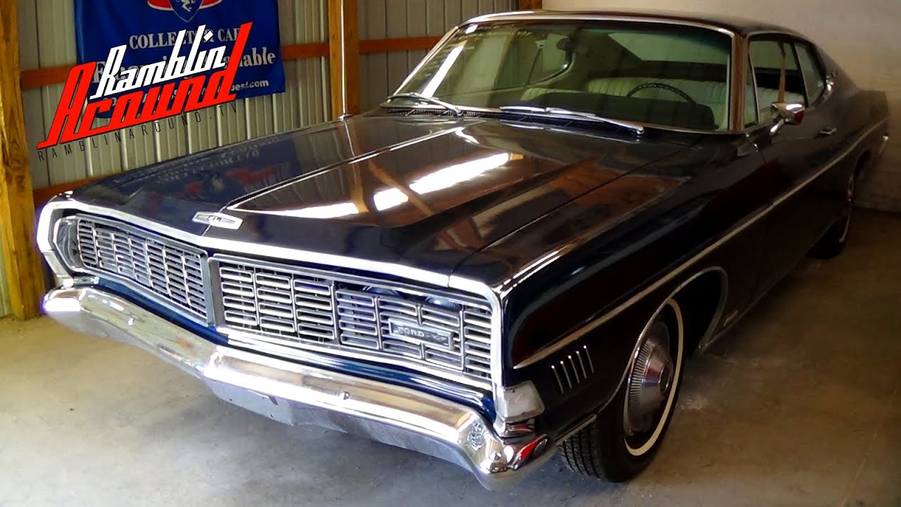 1968 Ford Galaxie XL Fastback 428 V8 4 BBL Hideaway Headlights в Country Classic Cars