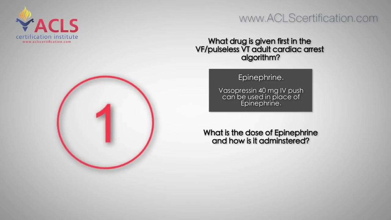 ACLS Megacode Series Video 1 by ACLS Certification Institute