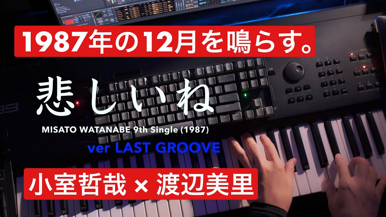 【最強タッグ】小室哲哉 × 渡辺美里「悲しいね」弾いてみたら... (ver LAST GROOVE)