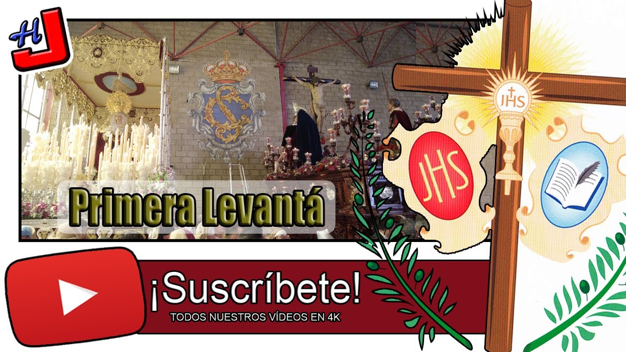 ⛪️ PRIMERA LEVANTÁ 🕯 HDAD del PERDÓN con AM SANTA CRUZ 🎺 SÁBADO DE PASIÓN 2024 ⚜️ 4K 📹