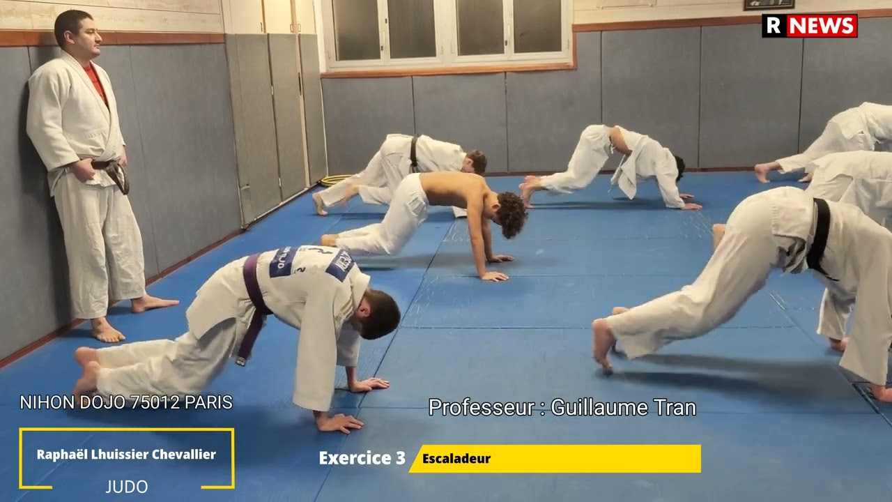 Judo Physiques Raphaël Lhuissier Chevallier exercices