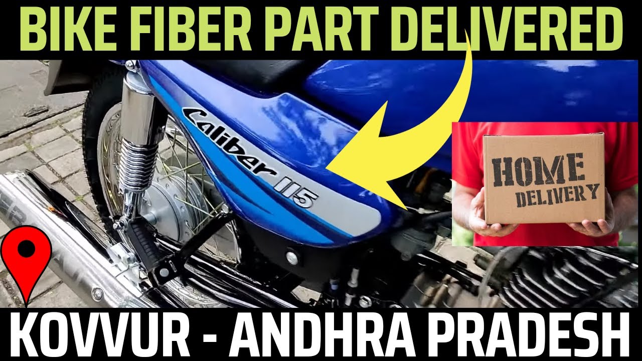 Side Panel Bajaj Caliber 115 Successful delivered | KOVVUR @Andhra Pradesh | Bike Spare Home Deliver