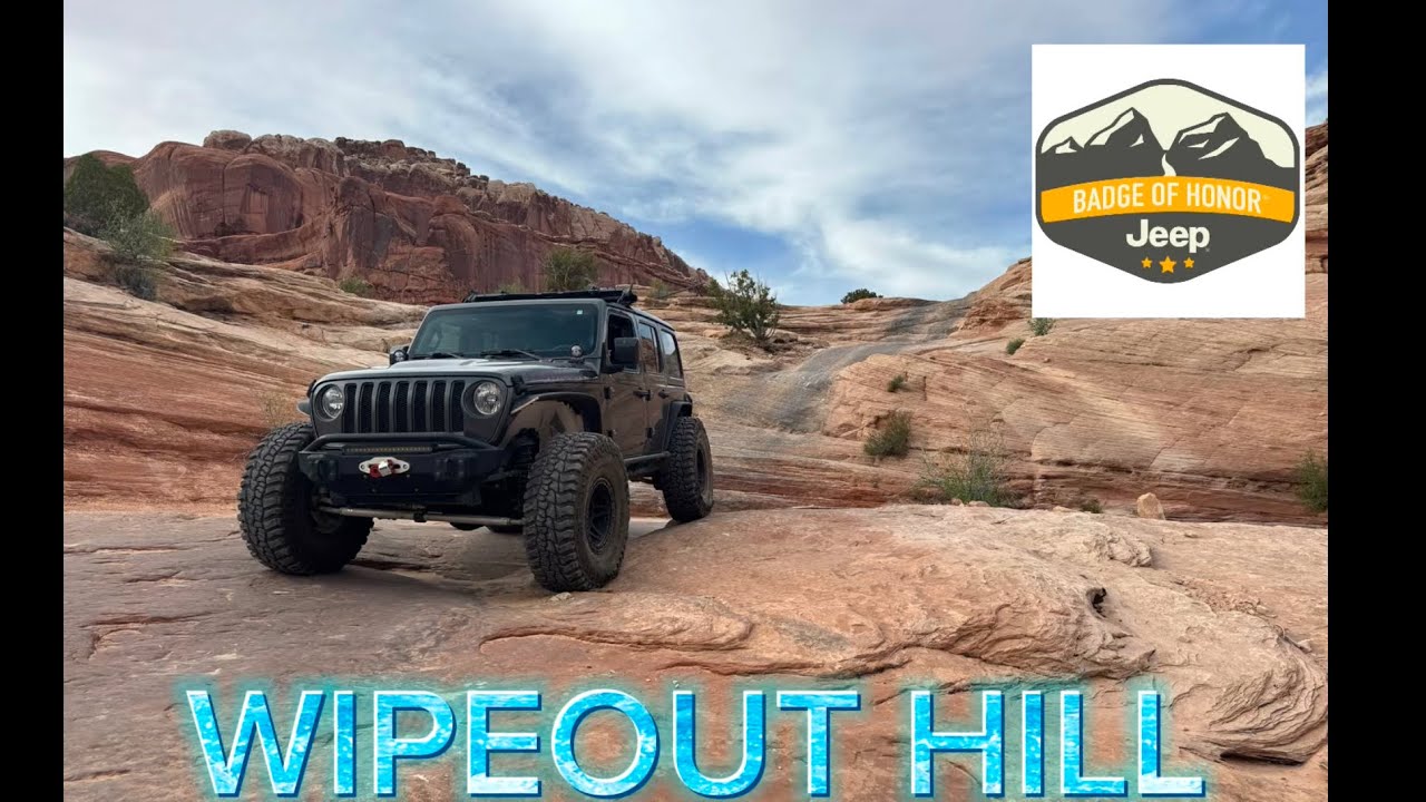 The Newest Jeep Badge of Honor Trail at Easter Jeep Safari in Moab, UT