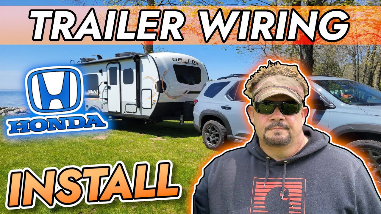 2023-2025 Honda Pilot Trailer Towing Wiring Kit Installation.  #diyproject