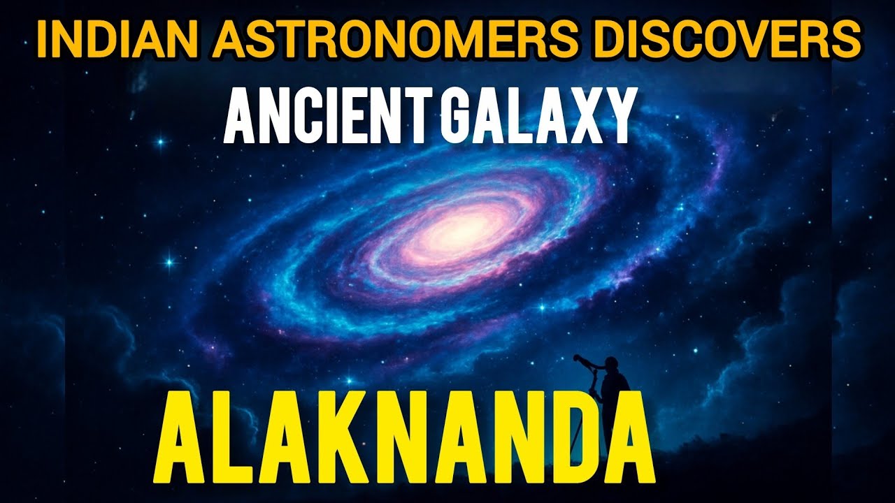 Галактика Алакнанда: древняя спиральная галактика из ранней Вселенной, обнаруженная индийскими ас...