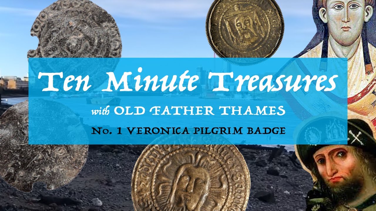 Ten Minute Treasures No. 1: Veronica Pilgrim Badge - with Old Father Thames