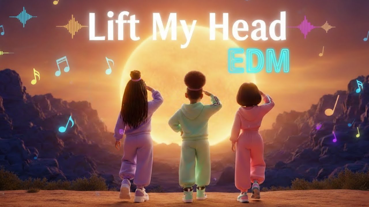 Lift My Head - EDM Popular Remix of Psalm 3 by Zion 3 - Trinity Vibe Studio - Christian Techno