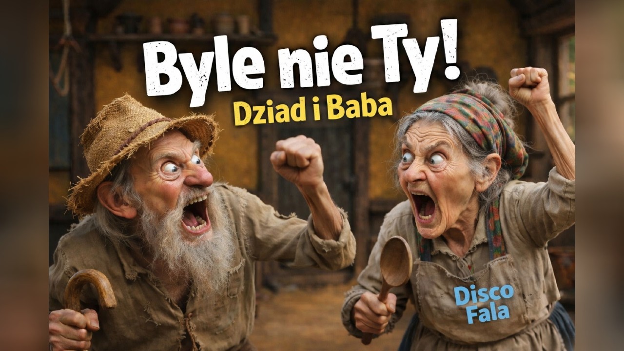 DZIAD I BABA vs ŚMIERĆ 😂 | Kraszewski w disco polo z humorem + animacja 3D