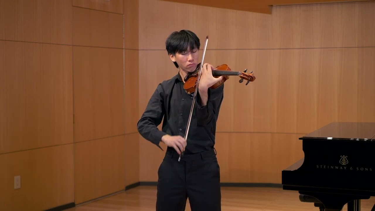 Successful College Audition Tapes - Sean Qin