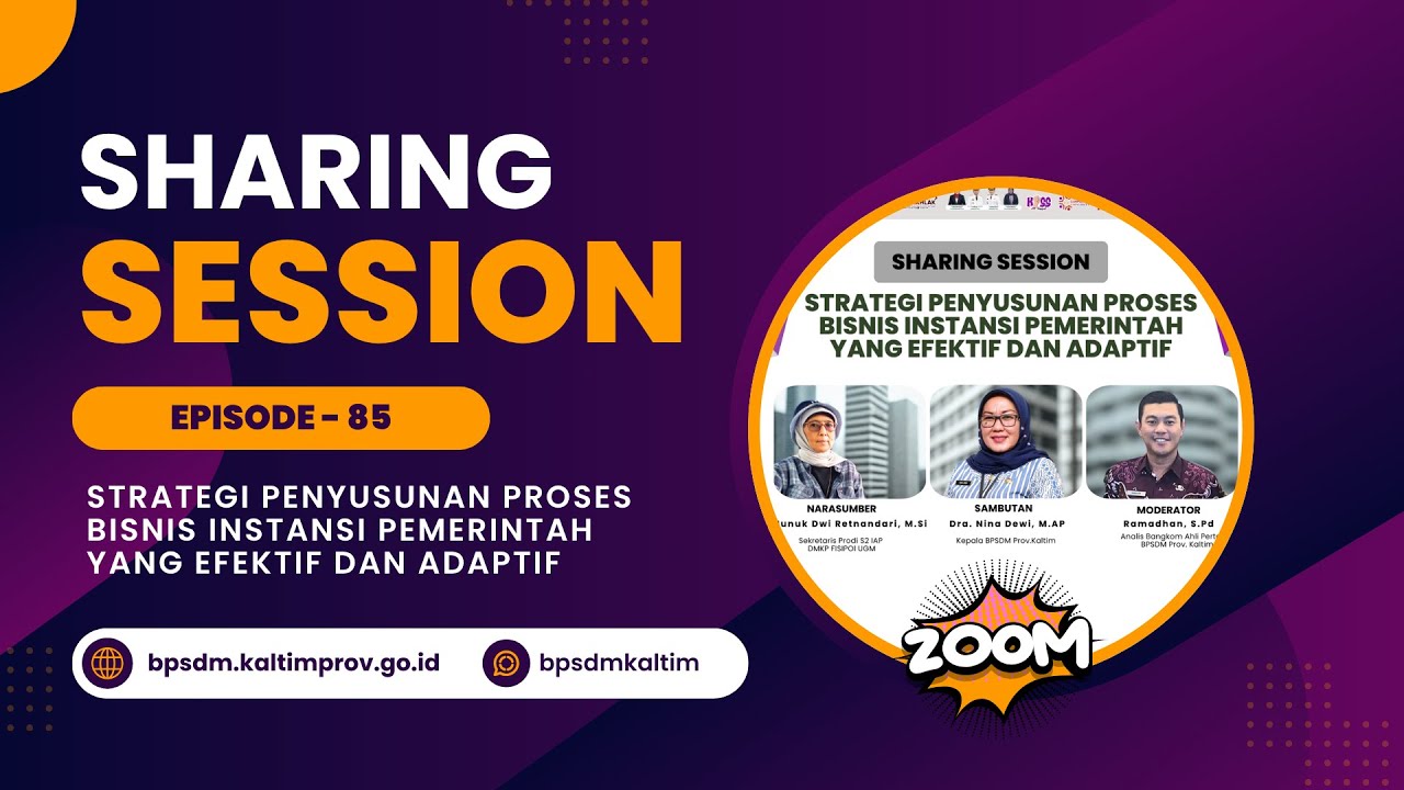 Sharing Session Eps. 85 - Strategi Penyusunan Proses Bisnis